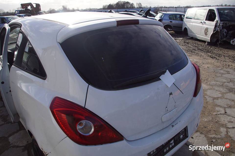 KLAPA OPEL CORSA D KLAPA SZYBA TYŁ osobowe Lipno
