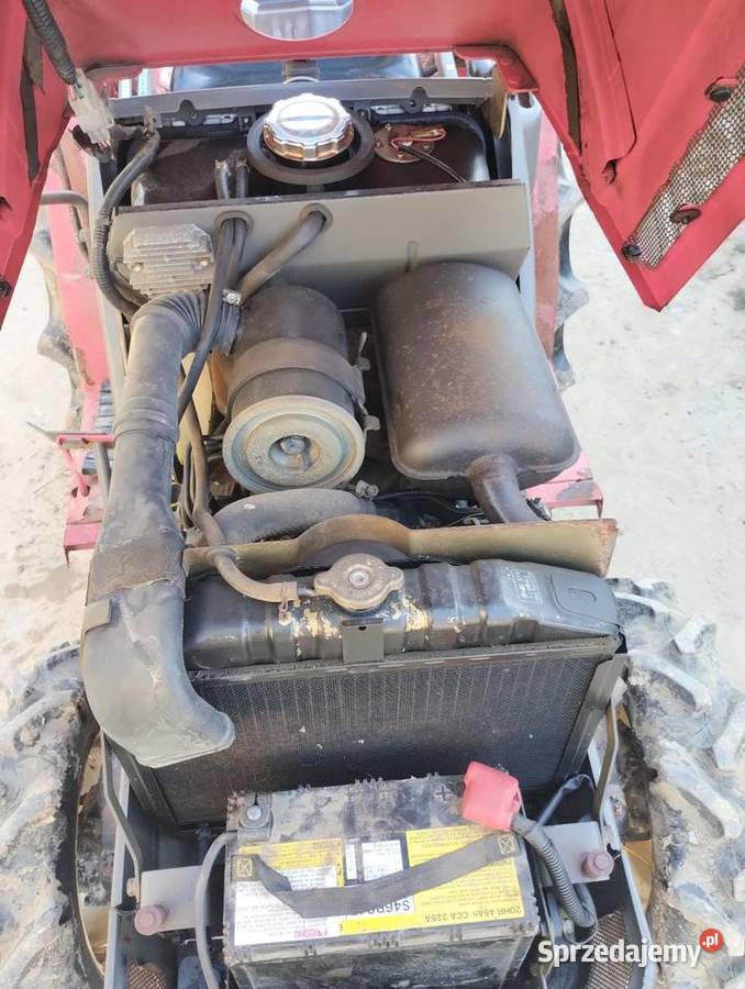 Traktorek Japoński Yanmar KE 4 4x4 glebogryzarka Napęd 4x4 Racławówka