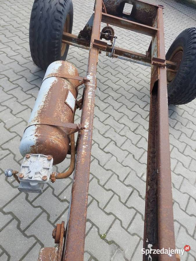 Rama przyczepa rozrzutnikoś sprzedam