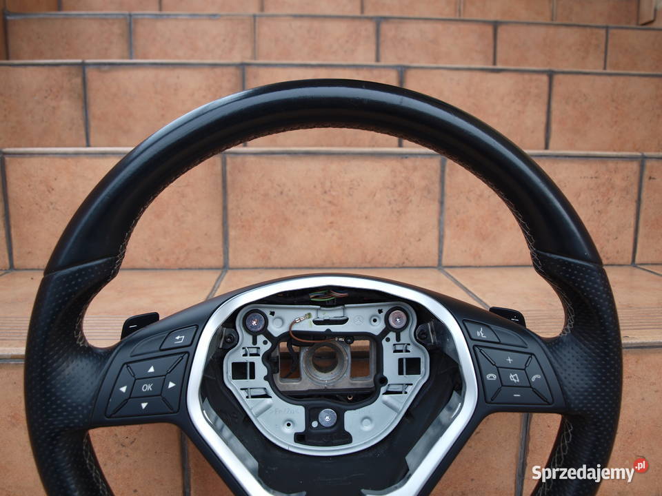 Mercedes E klasa W212 GLK kierownica skórzana Wyposażenie wnętrza Kalisz