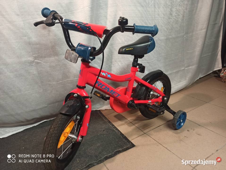 Rowerek Dziecięcy ROMET 12 Śliczny Praktycznie małopolskie