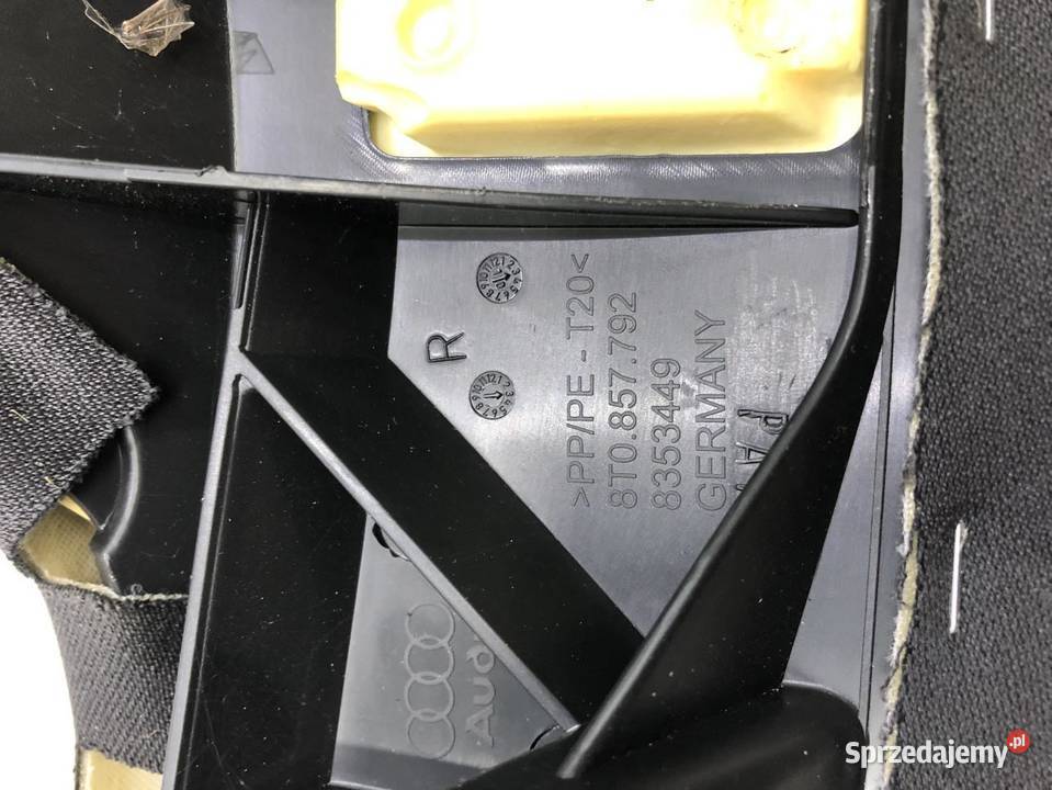 BOCZEK KANAPY PRAWY TYŁ AUDI A5 8T 8T0857792 osobowe sprzedam