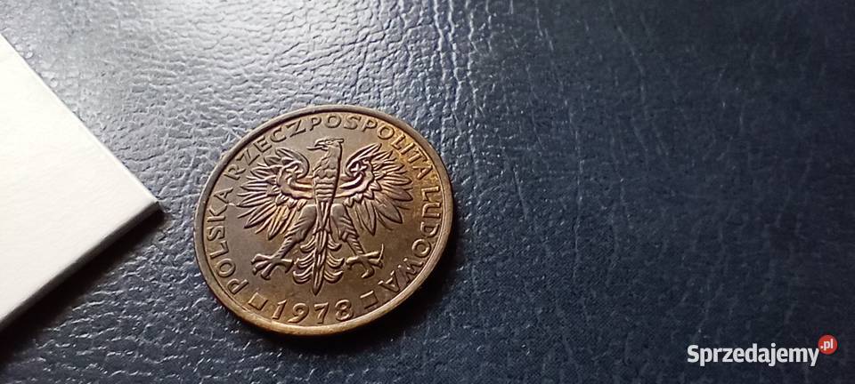 Stare monety 2 złote 1978 bzm PRL Polska cudo Lesko