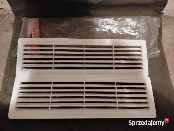 Kratka wentylacyjna do drzwi WC biała KOMPLET Sosnowiec