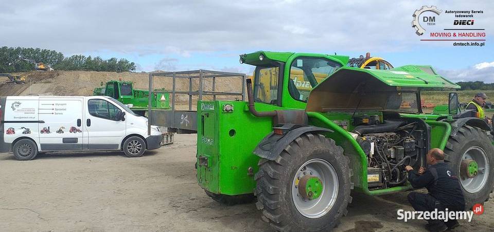 Ładowarka teleskopowa MERLO wynajem serwis Borkowo