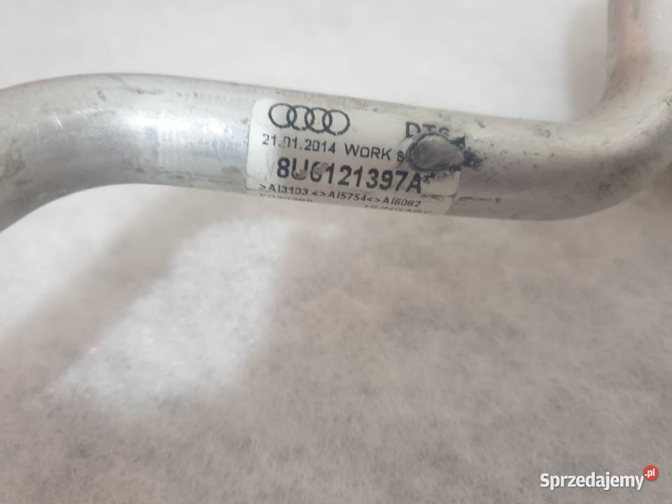 PRZEWÓD RURKA WODY AUDI Q3 8U 25 TFSI 8U0121397A Mielec sprzedam