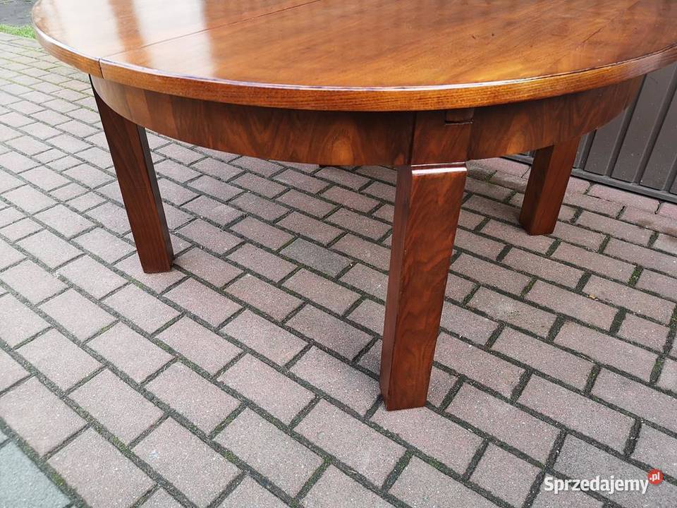 Stolik Ława ARTDECO Orzech Rozkładana Antyk Swarzędz sprzedam