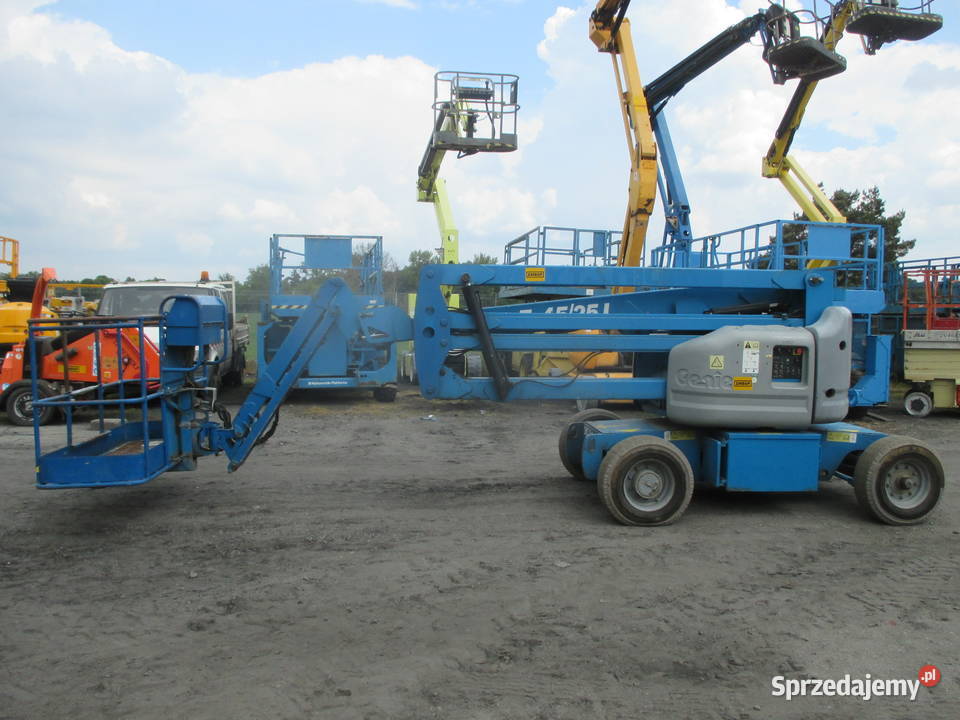 Podnośnik koszowy przegubowy 16m Genie Z4525J DC Dźwigi, podnośniki Maszyny budowlane Pleszew sprzedam