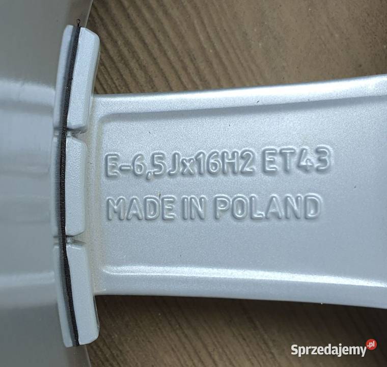 Pełne koła letnie 21560 R16 oryginalne alufelgi Warszawa
