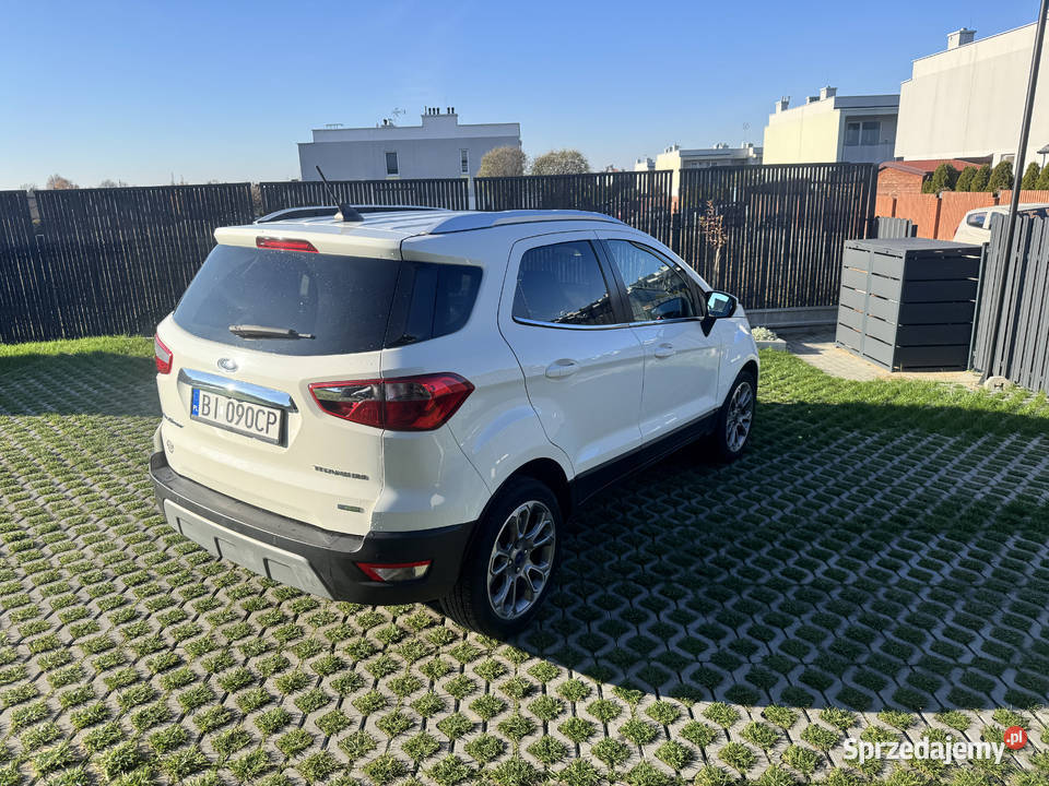 Ford Ecosport wersja Titanium mały przebieg Białystok sprzedam