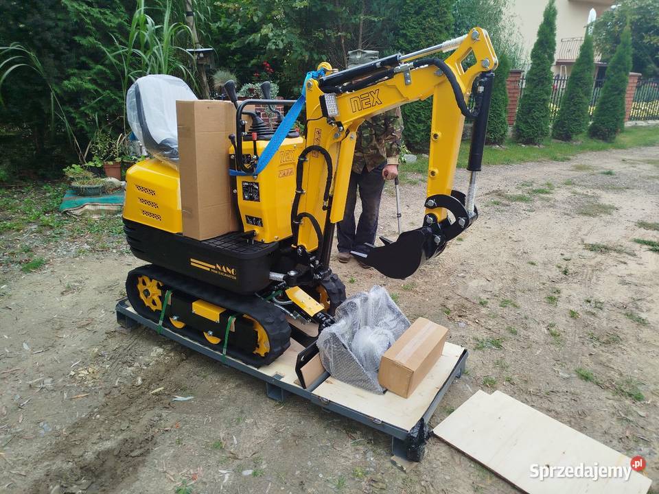 Minikoparka Nex Nano Zestaw 2x łyżkiząb lubelskie Zamość