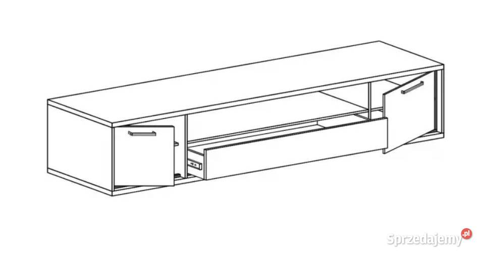 Nowa Szafka RTV Deska Natural Hikora Kraków