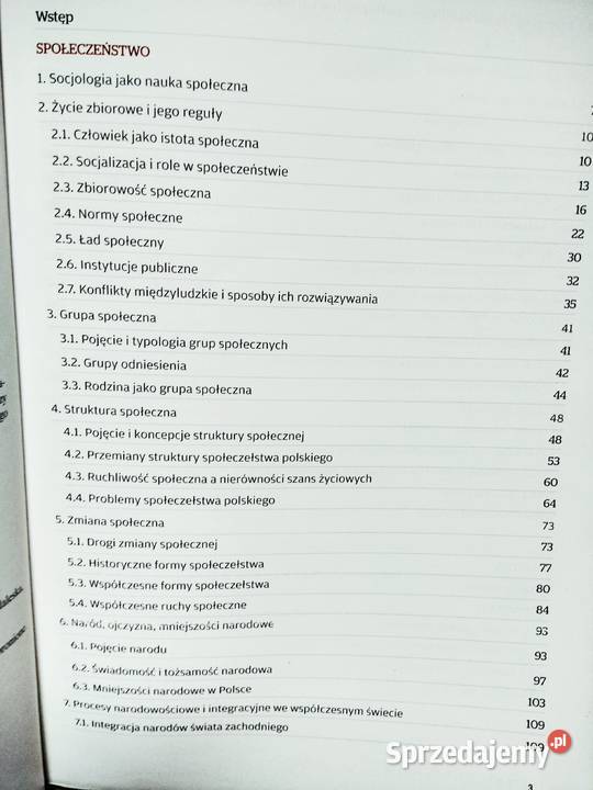 Wiedza o społeczeństwie 1 rozszerze operon Warszawa