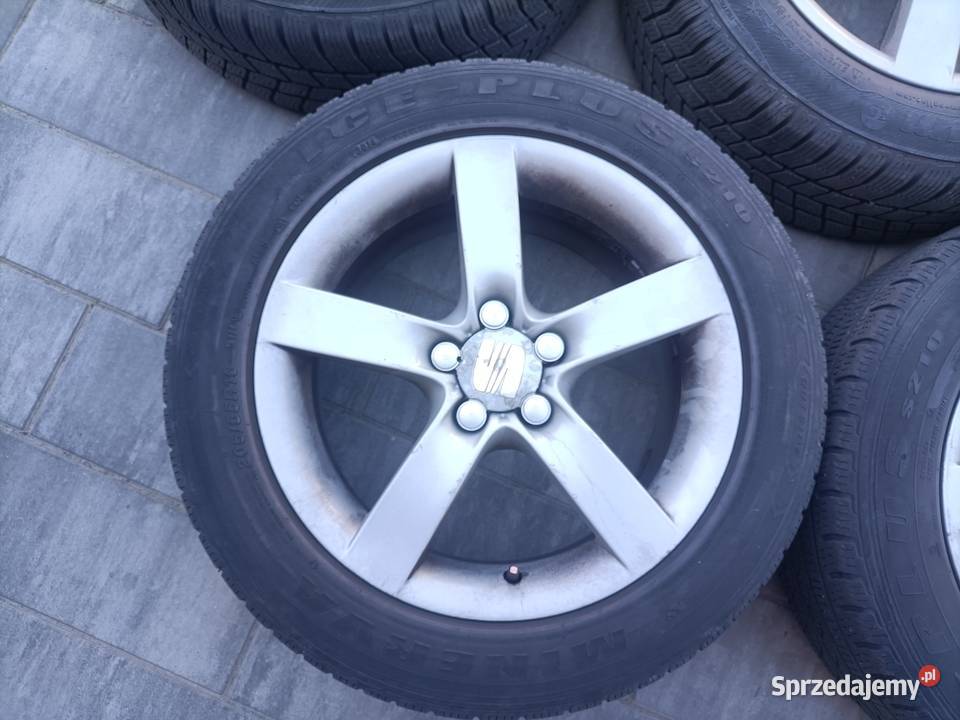 Koła felgi alu 16 5x100 seat vw skoda Koła Praszka sprzedam