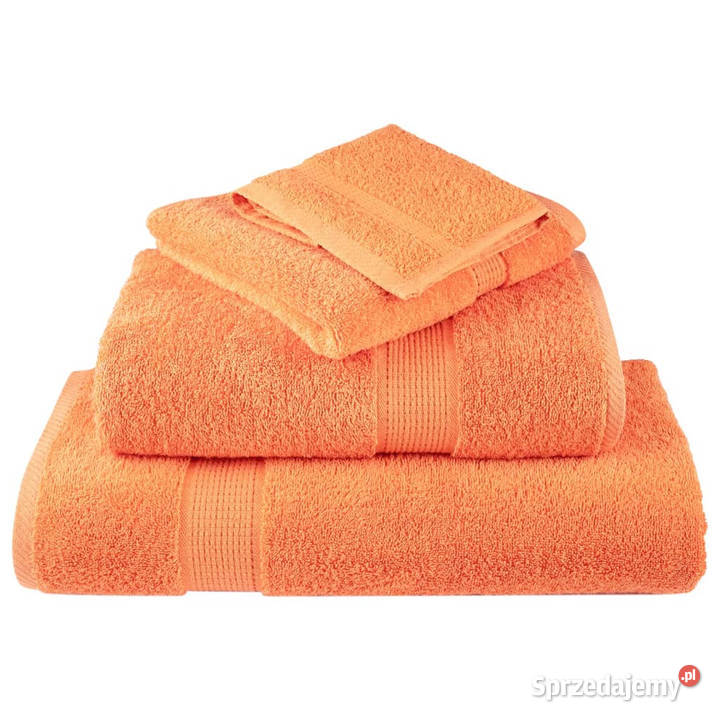 Ręczniki premium SOLUND 4 pomarańczowe 80x200 Warszawa