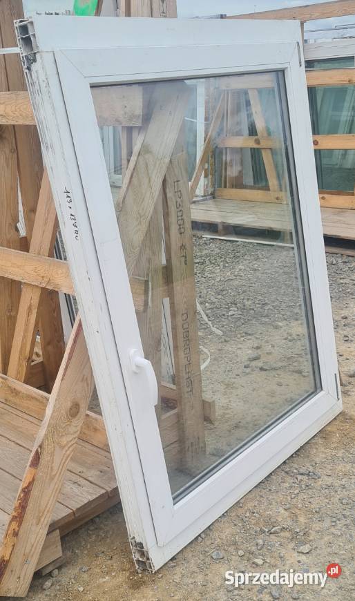 OKNO KacprzaK 113x137 OKNA Używane Plastikowe Okna ścienne lubelskie Lublin