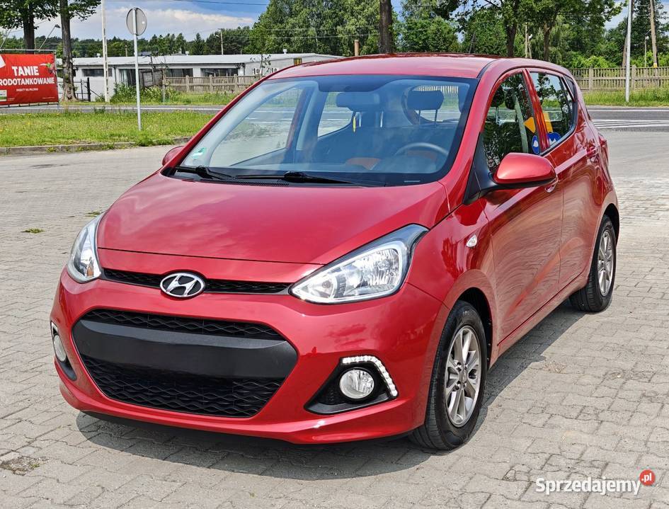 Hyundai i10 10 67 2016r Klimatyzacja Podgrzewane 998cm3 Łask