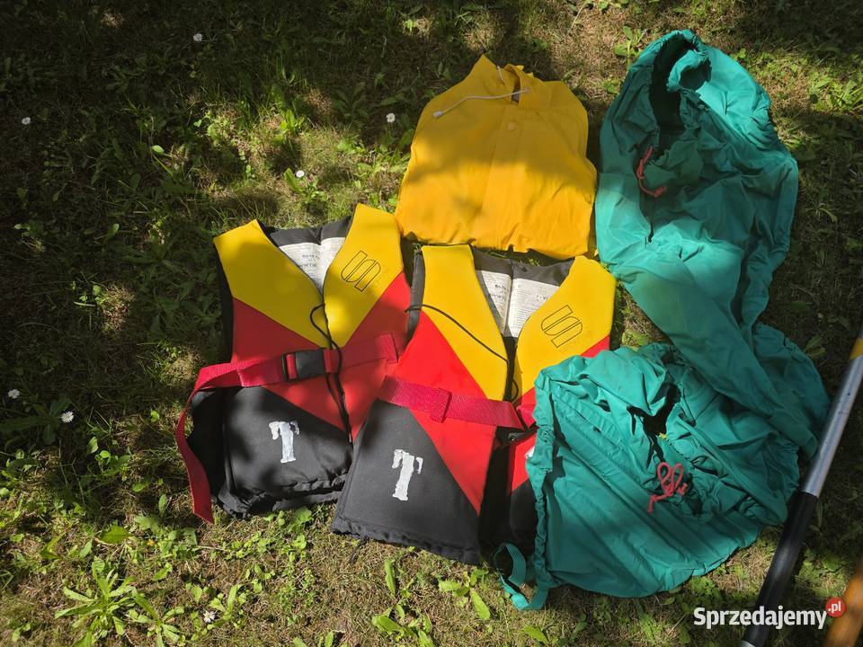 Kajak 2 osobowy z wiosłami kamizelkami Sporty wodne Kraków