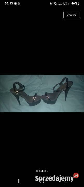 Szpilki na koturnie 25cm