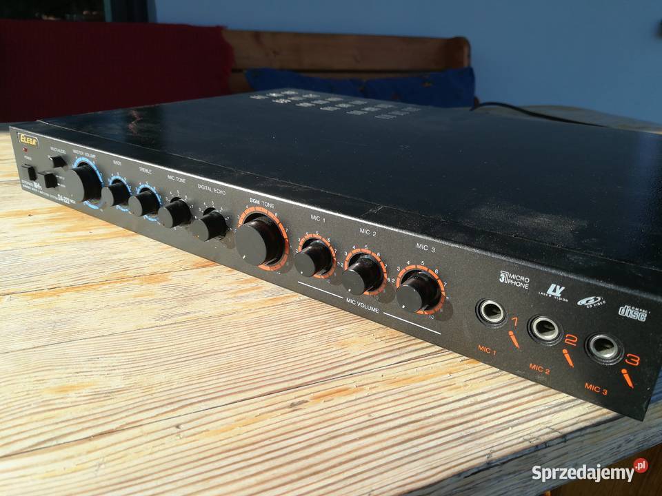 Wzmacniacz Elega Da222 karaoke amplituner HI FI