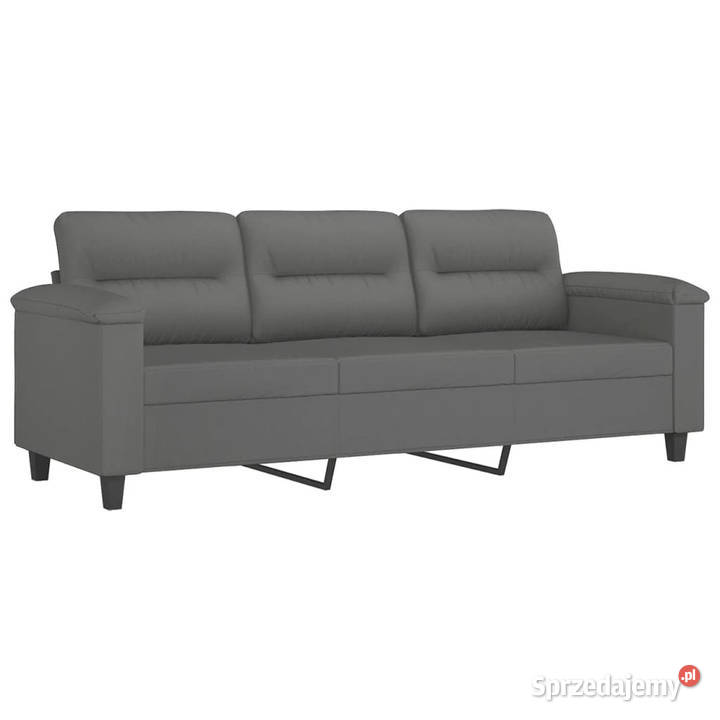 3os sofa z podnóżkiem ciemnoszara 180 obita Warszawa