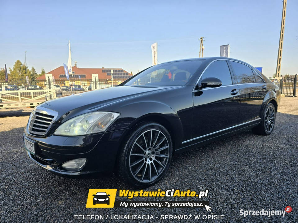 Mercedes S 500 50 V8 BenzynaLPG Telefon 782 418 Mercedes-Benz Włocławek sprzedam