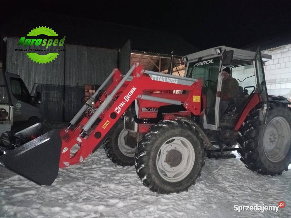Tur Ładowacz Metal Technik CASE ZETOR RENAULT nieuszkodzony Pozostałe Ełk