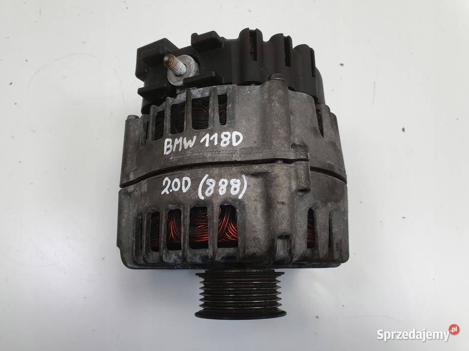 BMW E87 E90 20 D ALTERNATOR valeo 7802261 AL04 Układ elektryczny silnika Janów