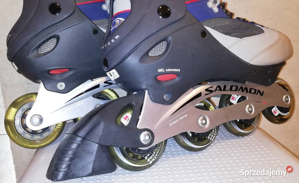 Rolki Salomon DR85 rozmiar 440 wkładki 280