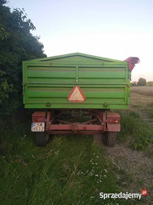 Przyczepa D47B remoncie w 2017 roku Przyczepy rolnicze kujawsko-pomorskie Kozłowo