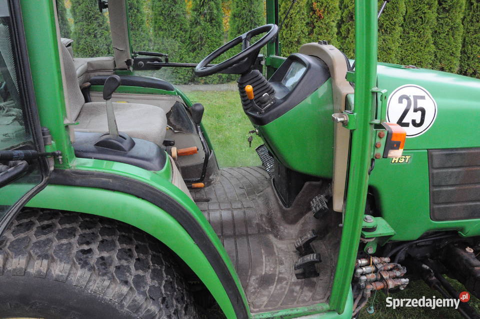 Traktor John Deere 4400 4 x 4 34 hydro tuz wałek Sierakowice