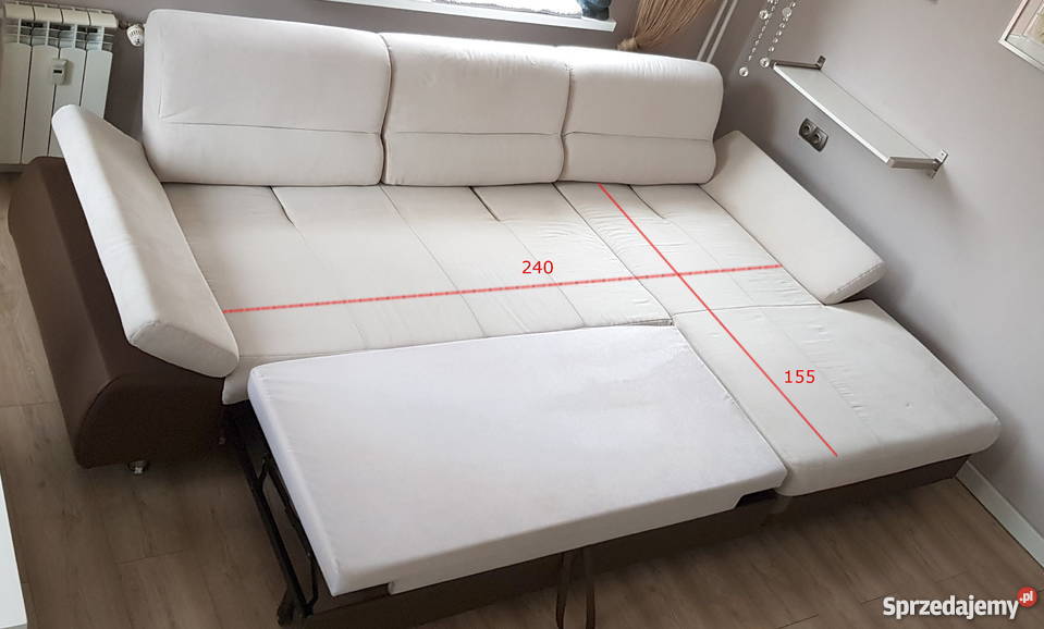 Kanapa rogówka narożnik 170 x 300 rozkładana sprzedam
