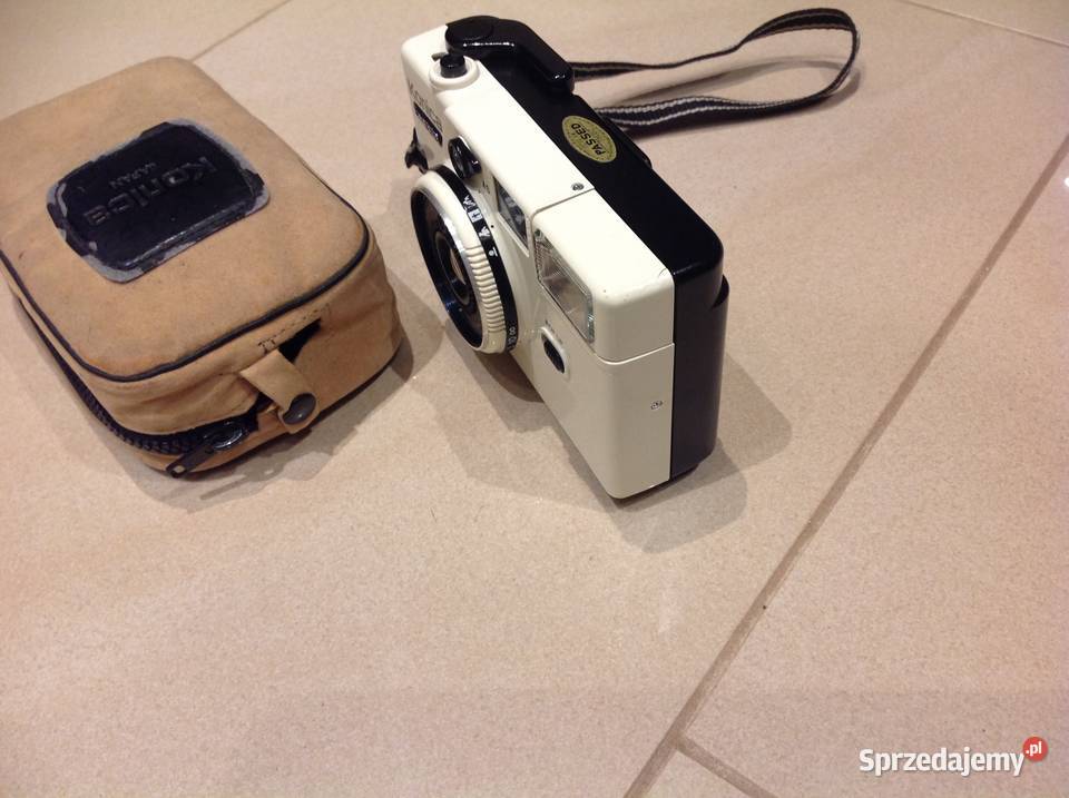 Stary Aparat Fotograficzny KONICA C35EF3 JAPAN Nowa Sól