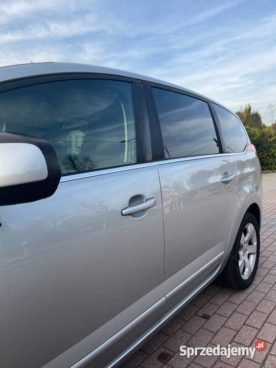 Peugeot 5008 20 hdi hak klimatyzacja nieuszkodzony małopolskie Myślenice