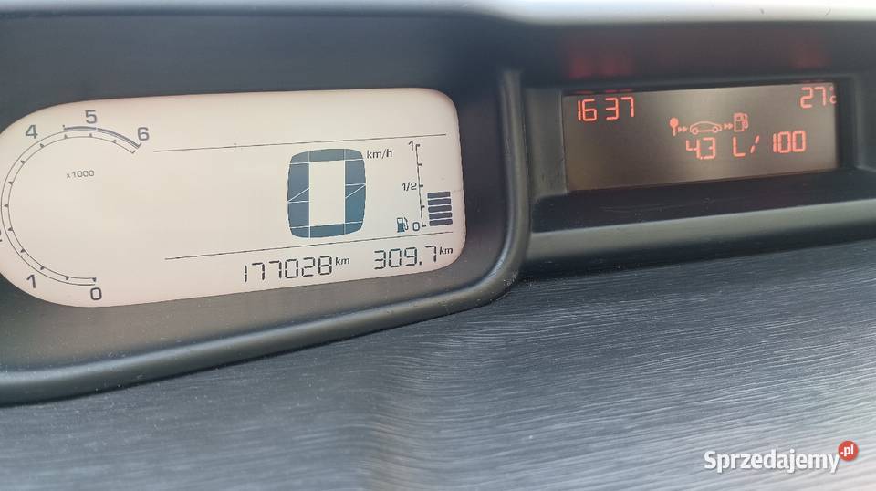 Citroen C3 Picasso 16 HDi 90 czujnik parkowania Białystok sprzedam