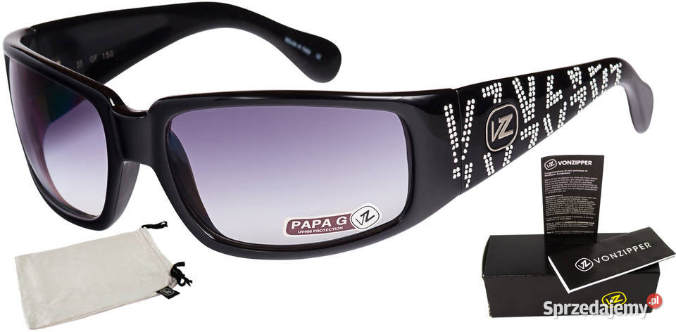 Okulary przeciwsłoneczne Włoskie Von Zipper Dąbrowa Górnicza sprzedam
