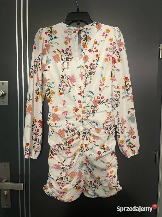 River Island sukienka modny wzór kwiaty Długość Mini