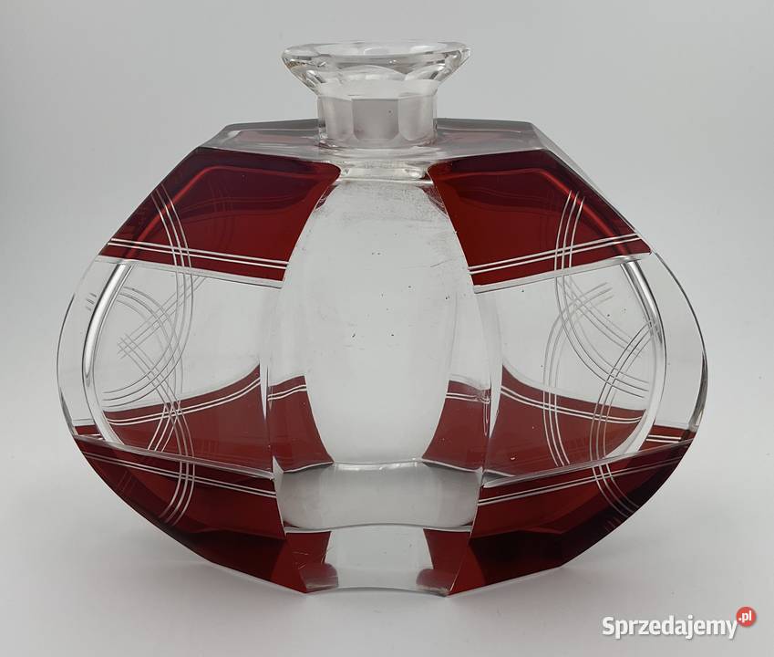 UNIKAT Karafka Flakon Karl Palda Art Deco Kraków