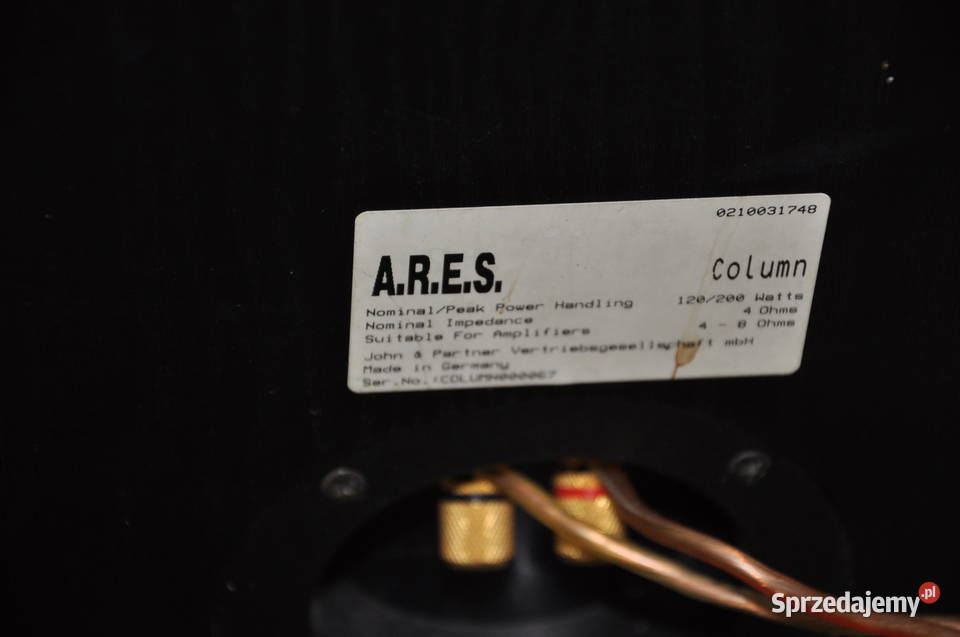 Kolumny ARES Column Elektronika sprzedam