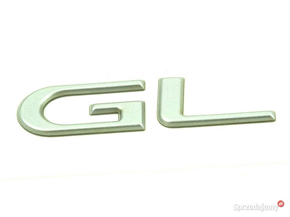 Emblemat Logo Znaczek GL na błotnik Daewoo Nexia