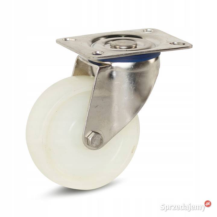 Koło Poliamid Obrotowe 100mm 180 Stal Nierdzewna