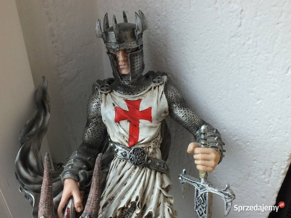 figurka Templariusza ze smokiem Zabrze
