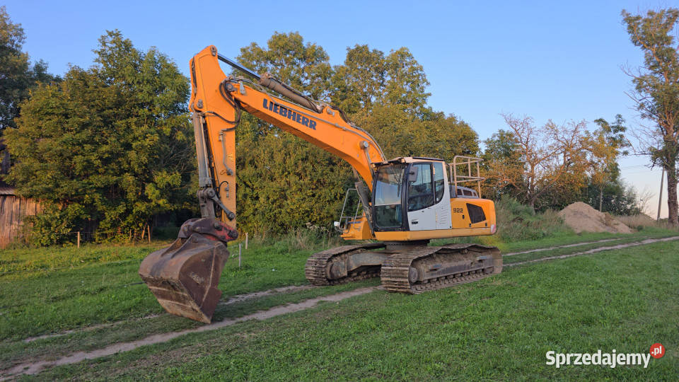 Koparka gąsienicowa LIEBHERR R922 LC 2016 r 22 t podlaskie Płociczno-Tartak sprzedam