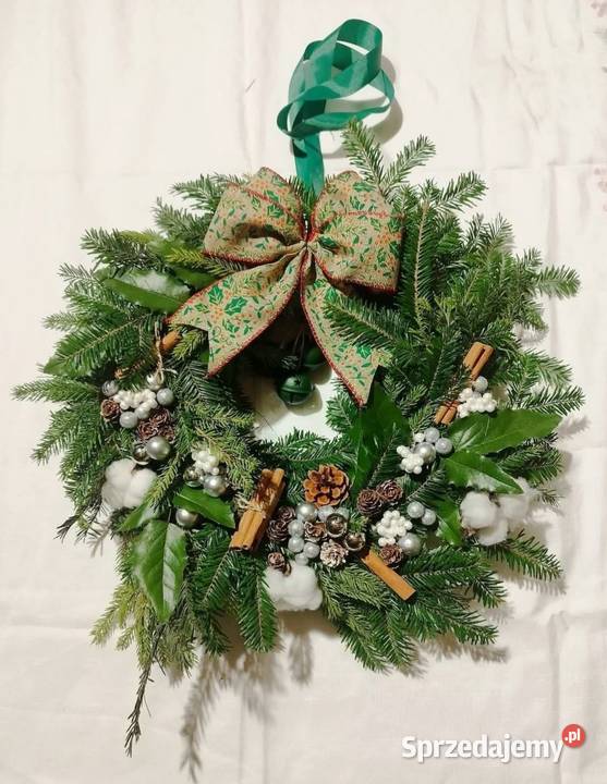 Stroik wianek świateczny Ostrzeszów