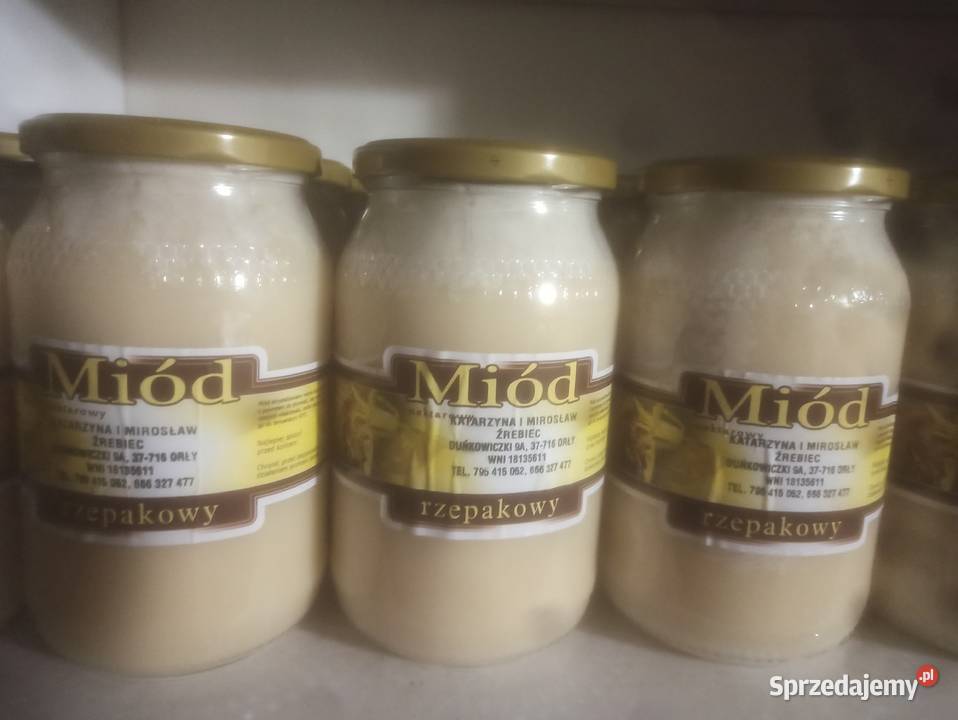 Miód rzepakowy Orły