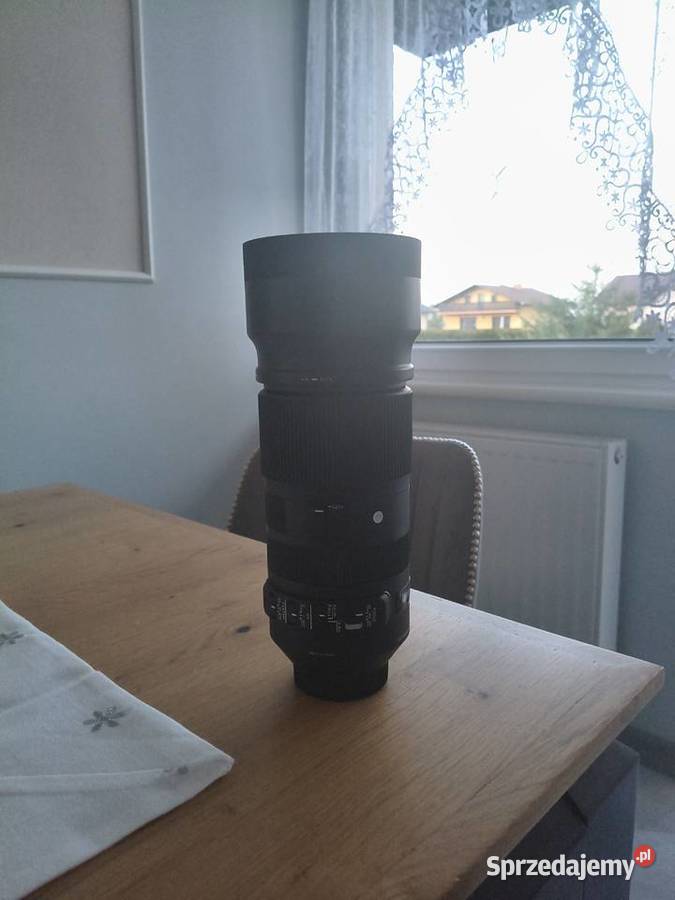 Sigma C 100400 1563 DG 67 nikon F śląskie Landek