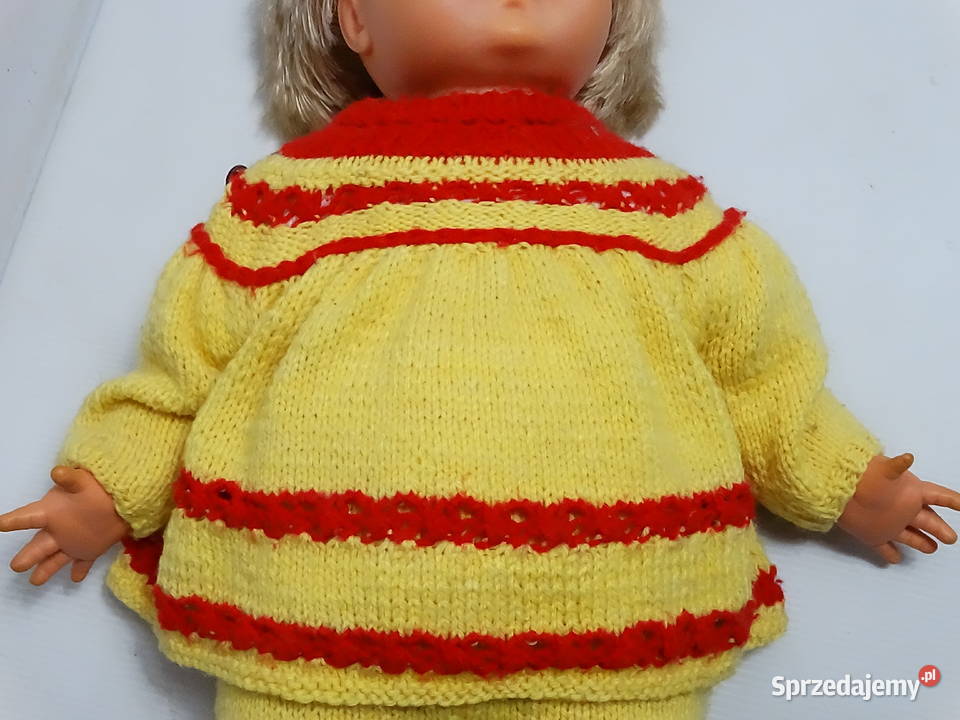 Stara Duża Lalka Sebino Made In Italy Vintage Biłgoraj