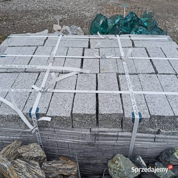 Kostka Granitowa Czarna Szwed granit Szary Żwir i kamienie Oświęcim