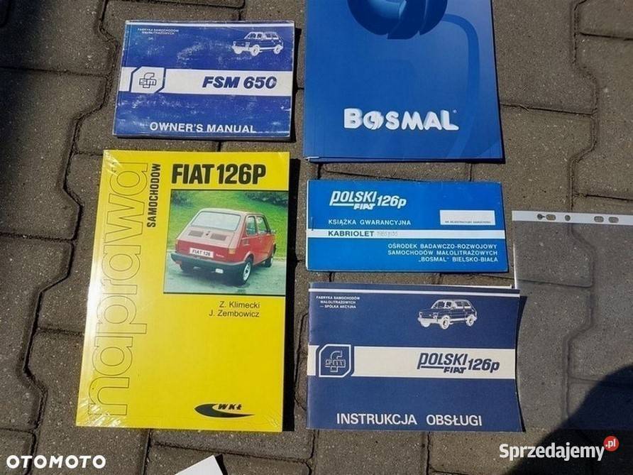 uwaga fabryczny lakier Fiat BOSMAL KABRIO NOWY Chrzanów