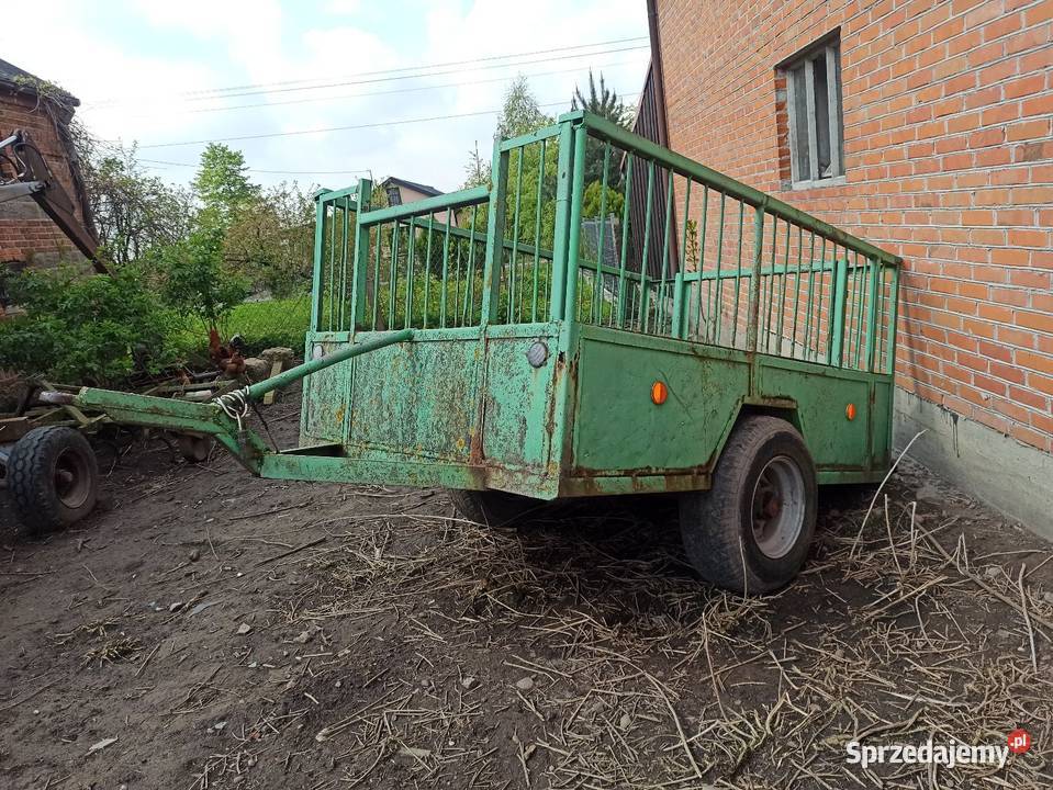 Przyczepa jednoosiowa przyczepka lekka Waliszew